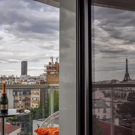 Vue Exceptionnelle Sur La Tour Eiffel * Paris