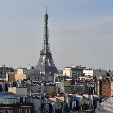 Vue Exceptionnelle Sur La Tour Eiffel Hébergement de vacances Paris